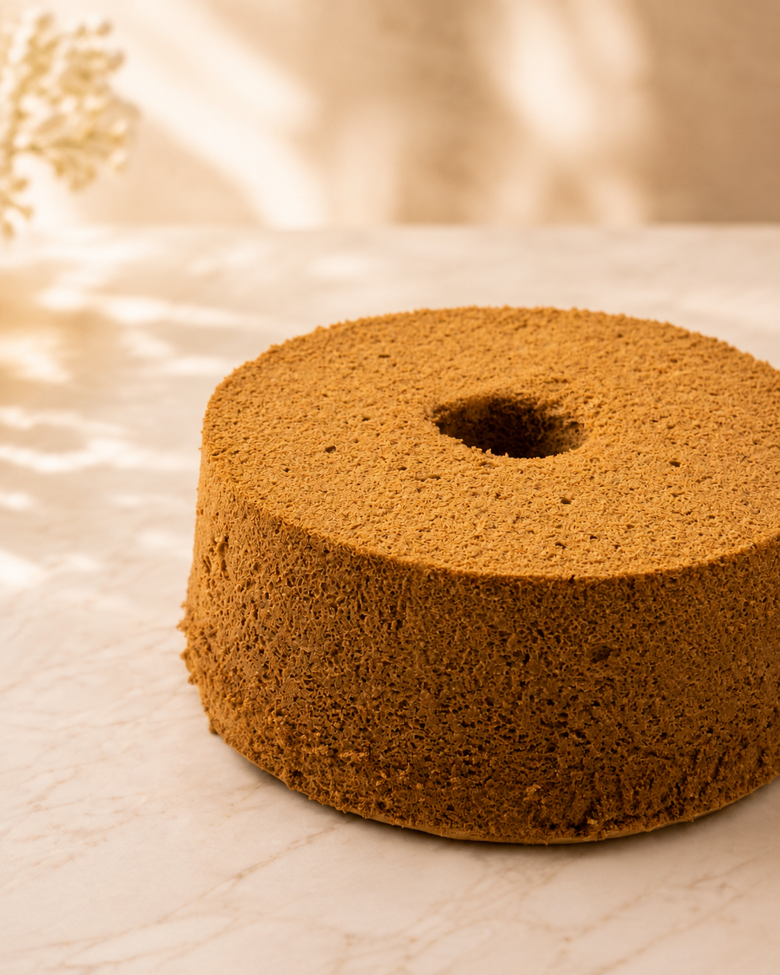 Earl Grey Lavender Chiffon Cake