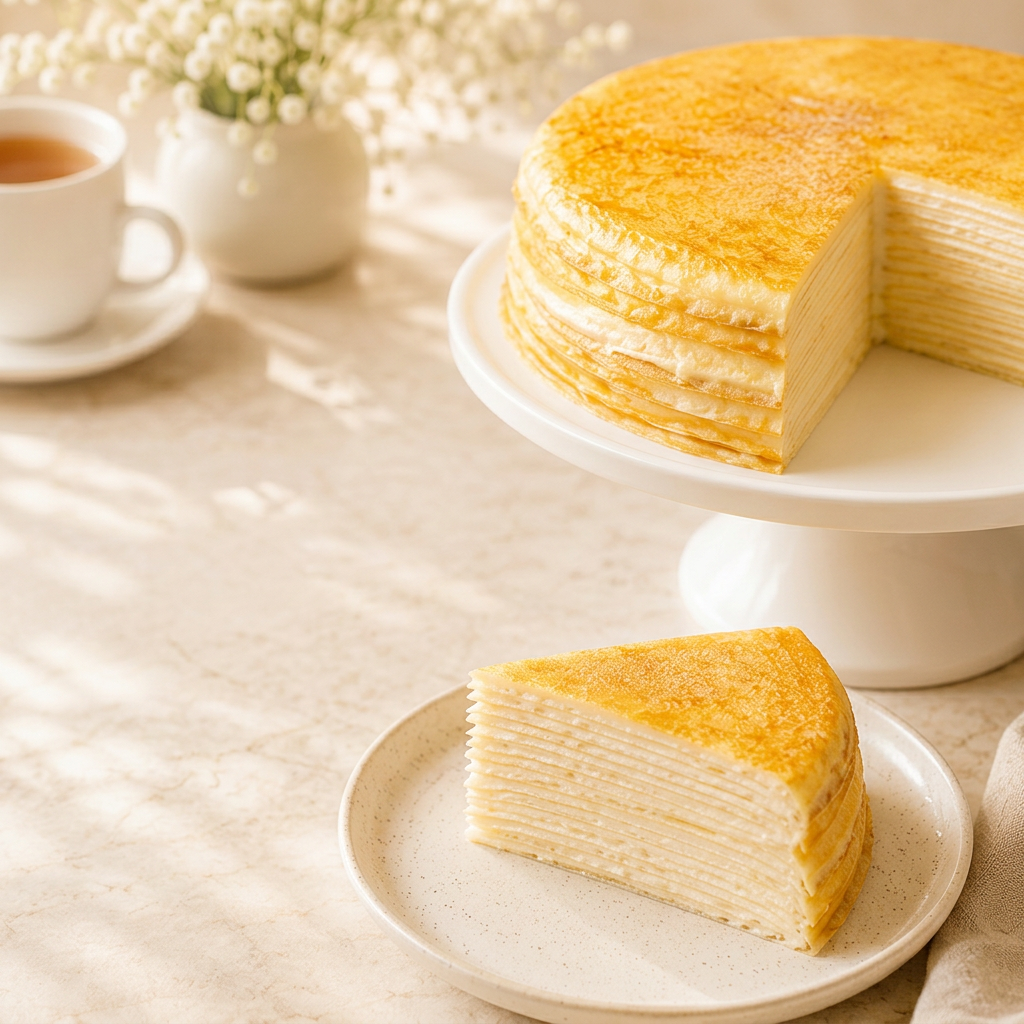 Lady M Inspired Crepe Cake