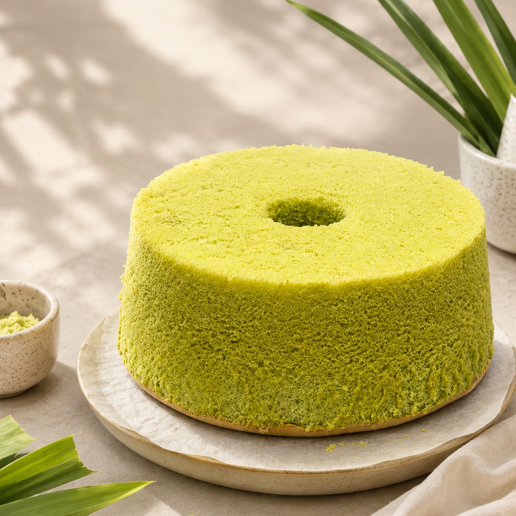 Pandan Chiffon Cake